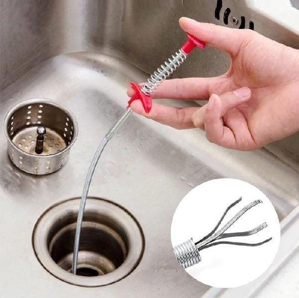 Snake Sink Cleaning Filter Pipe