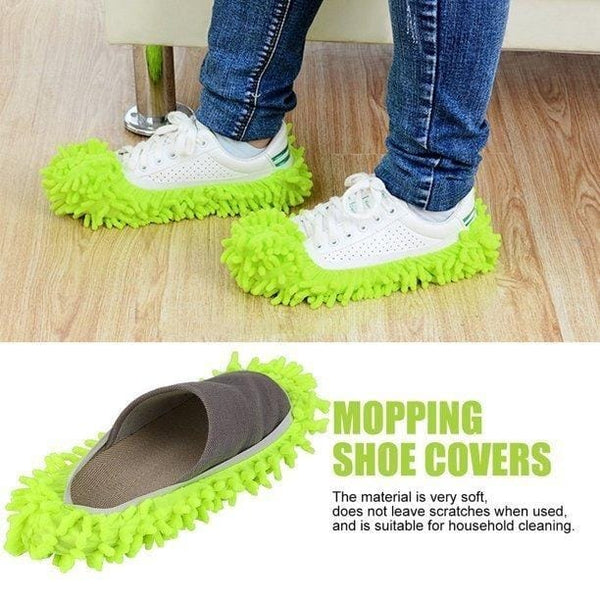 1 Pair Multifunctional Micro Fiber Shoe Cover Cleaner