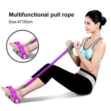 4 Tube Fitness Pull Rope