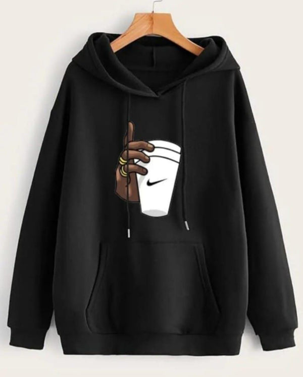 1 Pc Men's Cotton Graphic Sublimation Hoodie