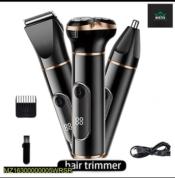 Smart Electric Shaver with LCD Digital Display